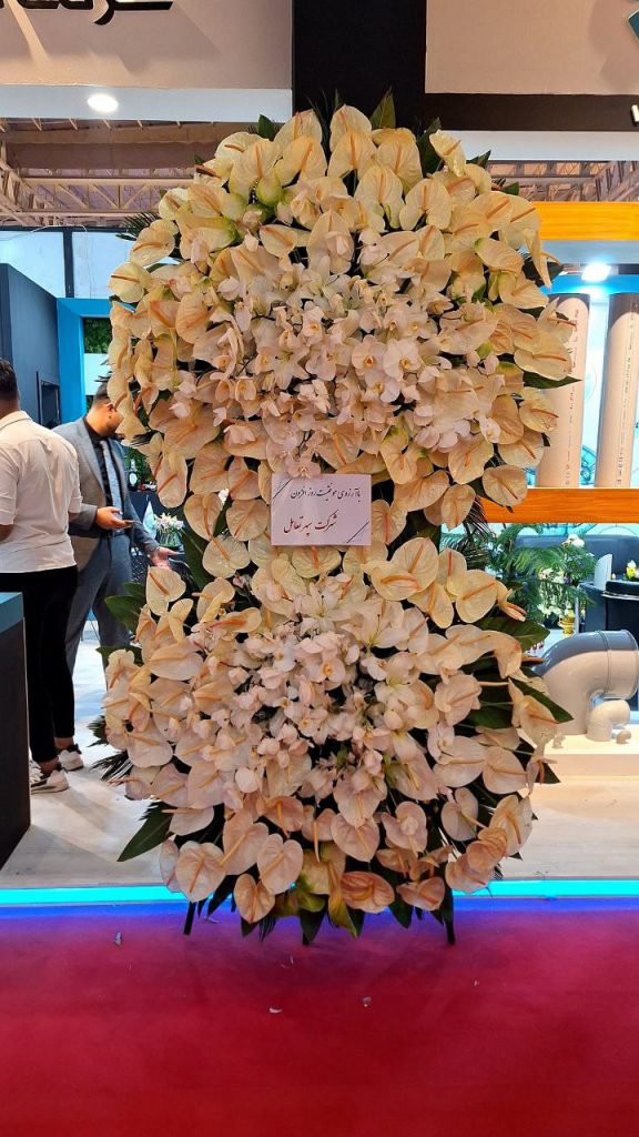 تاج گل دو طبقه کد159